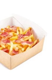 Картофель соломка с беконом