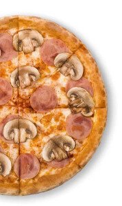 Ветчина и грибы М