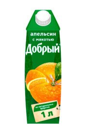 Сок Добрый «Апельсин» - 1 л.