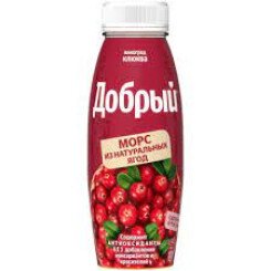 Морс «Добрый» 0.33 л.