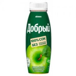 Сок Добрый «Яблоко» 0.33 л.